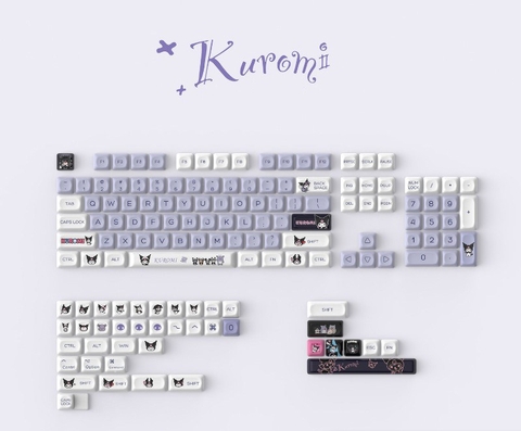 [In-stock] Keycap MOA Kuromi PBT Dyesub