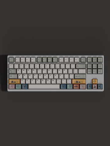 [In stock] Keycap Walker Cherry Scandi PBT Dyesub