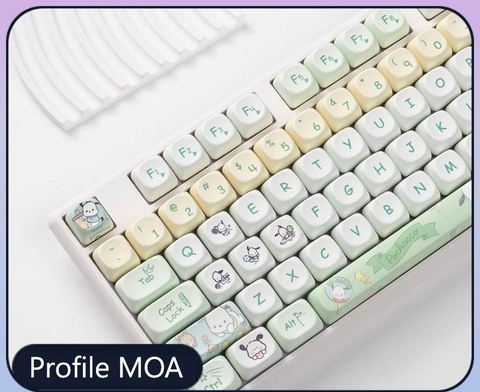 [In-stock] Keycap MOA Pacha Dog 2 PBT Dyesub