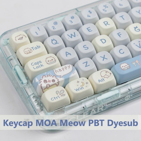 Keycap MOA/XDA Meow PBT Dyesub
