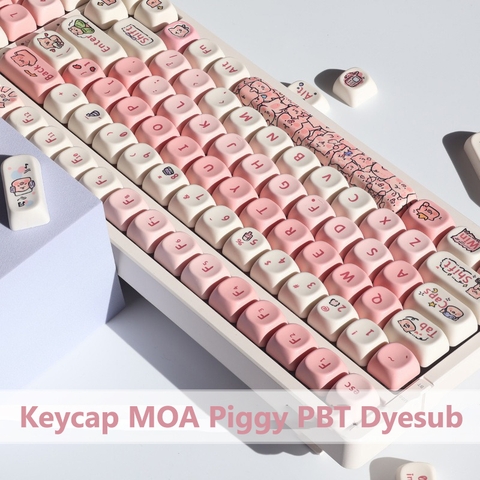 [In-stock] Keycap MOA Piggy PBT Dyesub