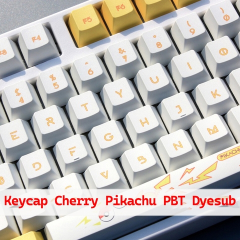 [In-stock] Keycap Cherry Pikachu PBT Dyesub