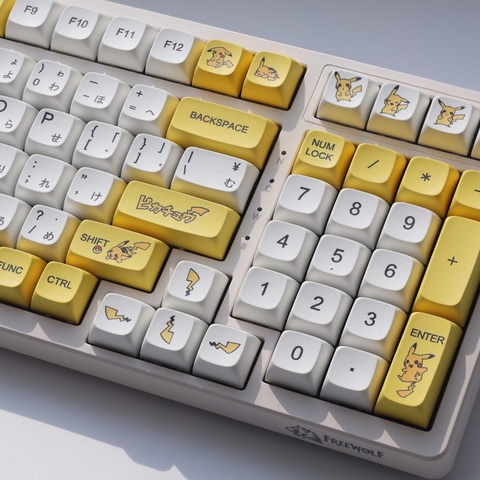 [In-stock] Keycap XDA Pikachu PBT Dyesub