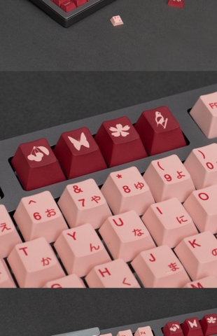 [In Stock] Keycap Cherry Blossom PBT Dyesub