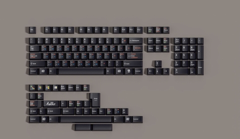 Keycap Walker Cherry  Black - Angry PBT Dyesub