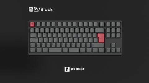 [In Stock] Keycap Key House Cherry Astrology Black PBT Dyesub - Japanese