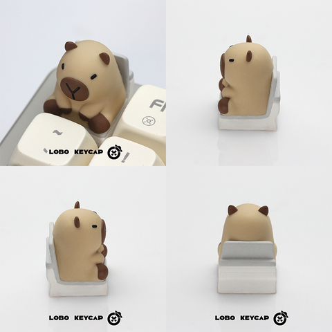 [In-stock] Keycap Lobo Artisan Capybara
