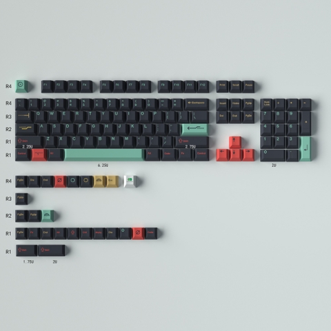 Keycap Cherry Metropolis Dark PBT dyesub