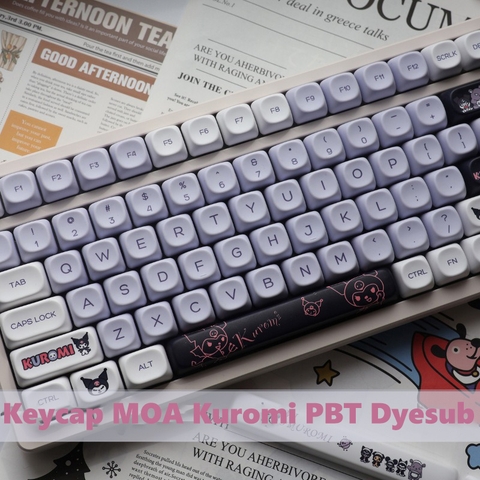 [In-stock] Keycap MOA Kuromi PBT Dyesub