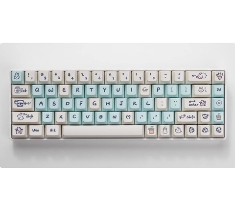 [In-stock] Keycap Cherry Toffee PBT Dyesub