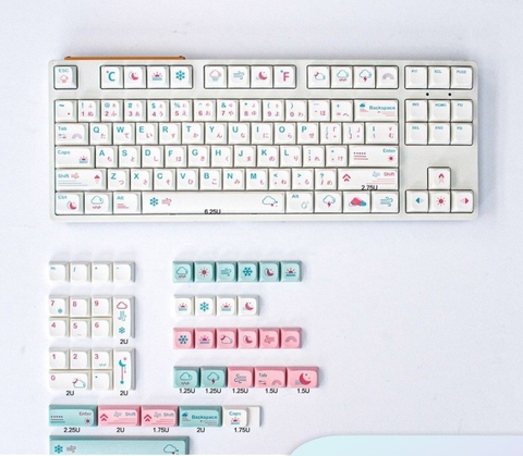 [In-stock] Kecap XDA Weather PBT Dyesub