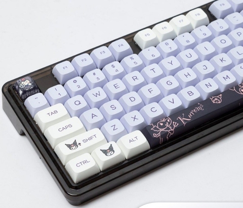 [In-stock] keycap XDA Kuromi PBT Dyesub