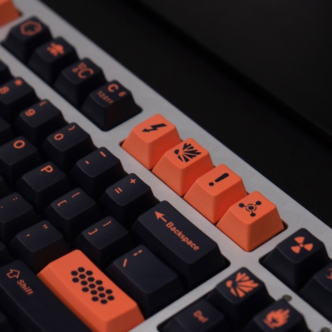 [In Stock] Keycap Cherry Carbon Dark PBT Dyesub