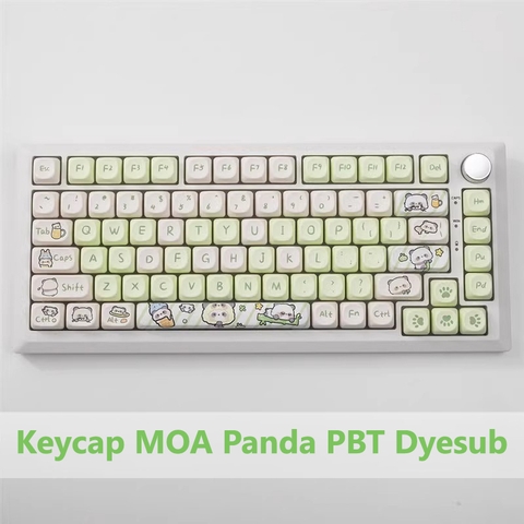 [In-stock] Keycap MOA Panda PBT Dyesub