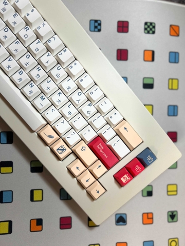 [In stock] Keycap Walker Cherry Soya PBT dyesub