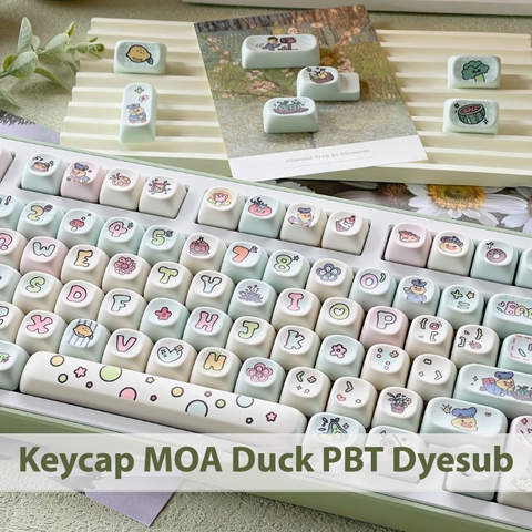 [In-stock] Keycap MOA Duck PBT Dyesub