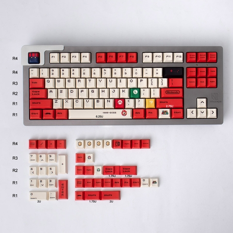 Keycap Cherry Mario PBT Dyesub