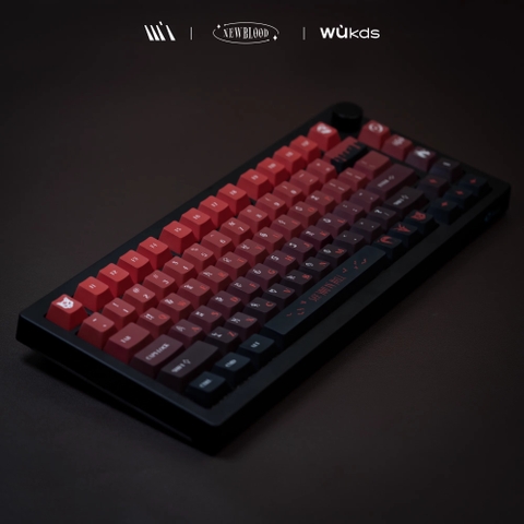 Keycap Cherry Wukds NEW BLOOD PBT Dyesub - 152 nút