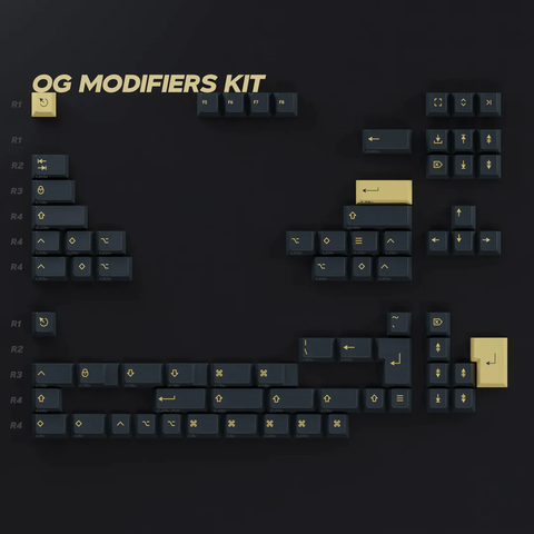 Keycap PBTFANS UMBRA OG Mod kit