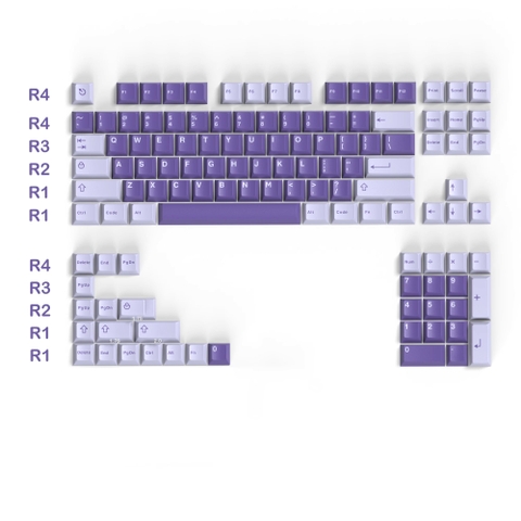 Keycap Cherry Aifei Frost Witch ABS Doubleshot