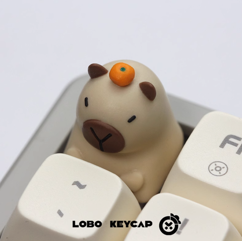 [In-stock] Keycap Lobo Artisan Capybara