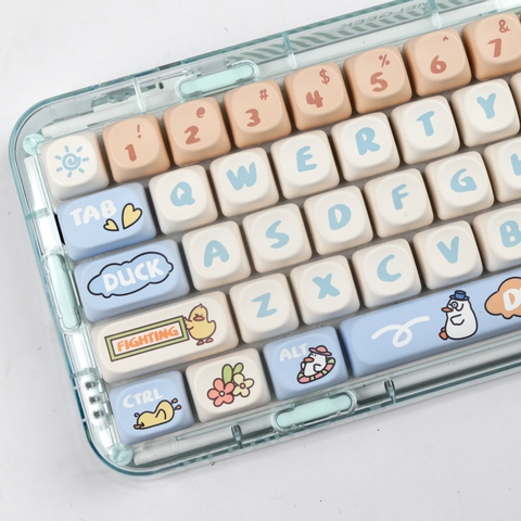 [In-stock] Keycap MOA Vịt Con PBT Dyesub