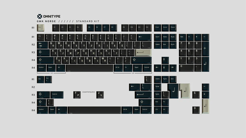 Keycap Cherry GMK Norse Keycap - Base + Novelties
