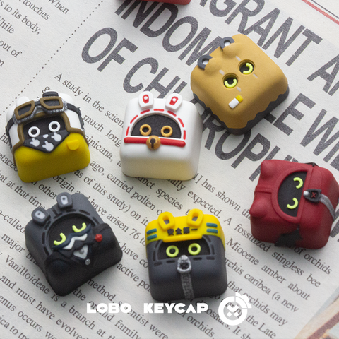Keycap Lobo Artisan Zenless Zone Zero Bangboo