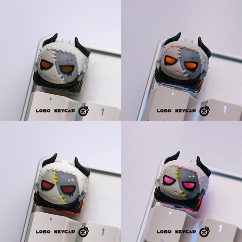 Keycap Lobo Artisan Devil (xuyên LED)