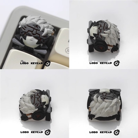 Keycap Lobo Artisan Aquilek Xuyên led