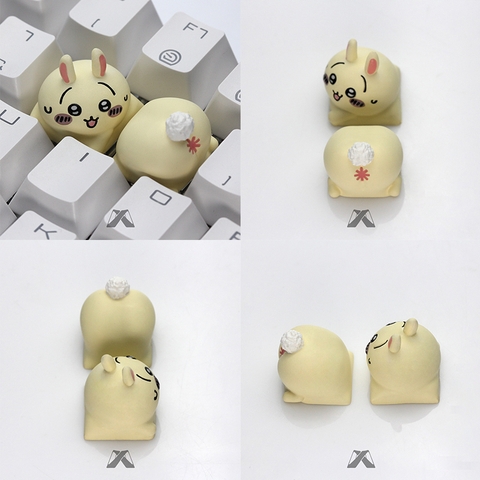 Keycap Lobo Artisan Chiikawa cong đuôi