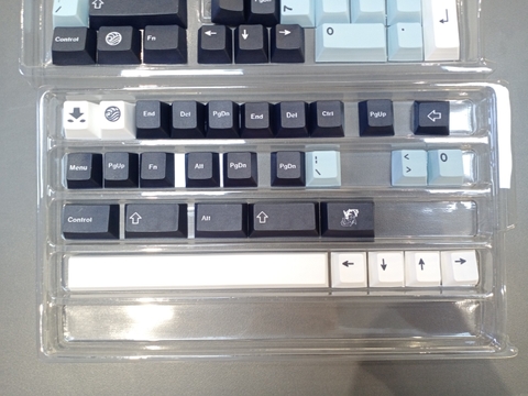 Keycap Cherry PBT Dyesub - Mizu - 130 nút