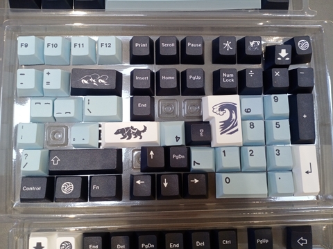 Keycap Cherry PBT Dyesub - Mizu - 130 nút