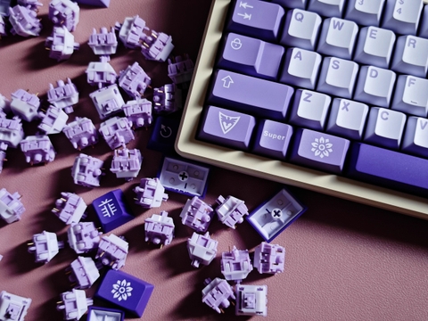 Keycap Cherry Aifei Frost Witch ABS Doubleshot