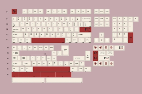 Keycap Cherry PBT Dyesub No One