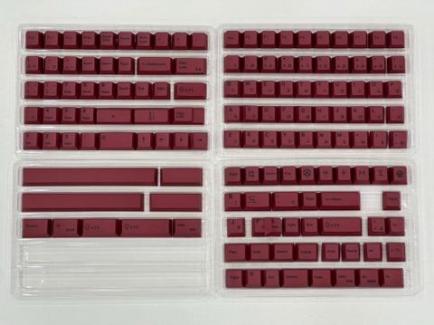 Keycap Cherry Minimalist Red PBT Dyesub