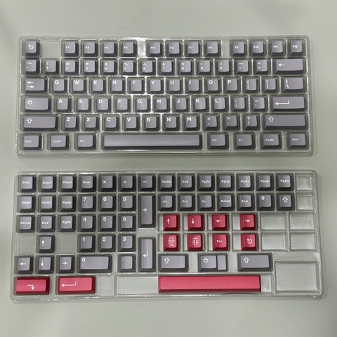 Keycap Cherry ABS Doubleshot Aifei Icon Modern Bean - Grey