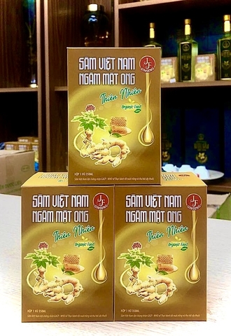 Sâm ngâm mật ong
