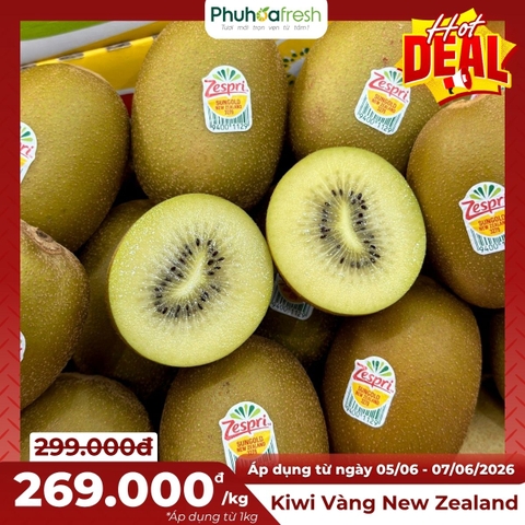 Kiwi Ruột Vàng New Zealand