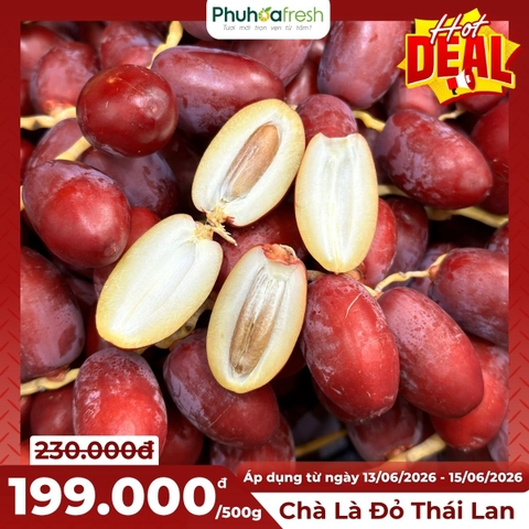 Chà Là Đỏ Thái Lan