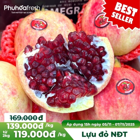 Lựu Ruột Đỏ Nội Địa Trung