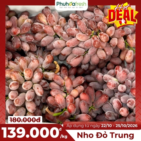 Nho Đỏ Trung