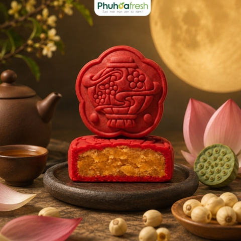 Bánh Trung Thu Vị Xôi Xéo Chà Bông 150g - Cái Lò Nướng