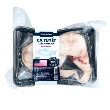 Cá Tuyết Mỹ Cắt Khoanh - 200GRAM