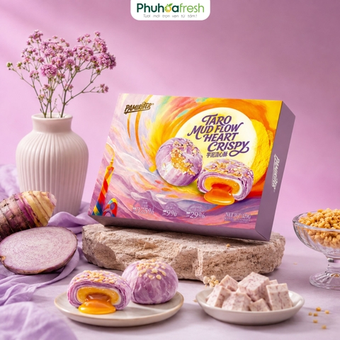 Bánh Trứng Chảy Khoai Môn Pamiriter 320g
