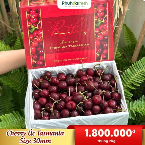 Cherry Úc Tasmania Thùng 2kg