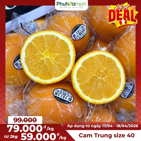 Cam Vàng Nội Địa Trung