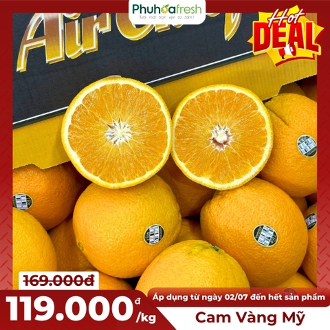 Cam Ruột Vàng Mỹ