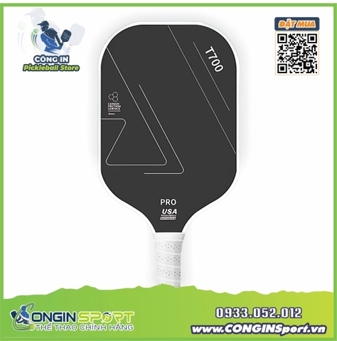 VỢT PICKLEBALL T700 PRO CARBON FIBER - Mặt nhám, chất lượng, đa dạng màu sắc