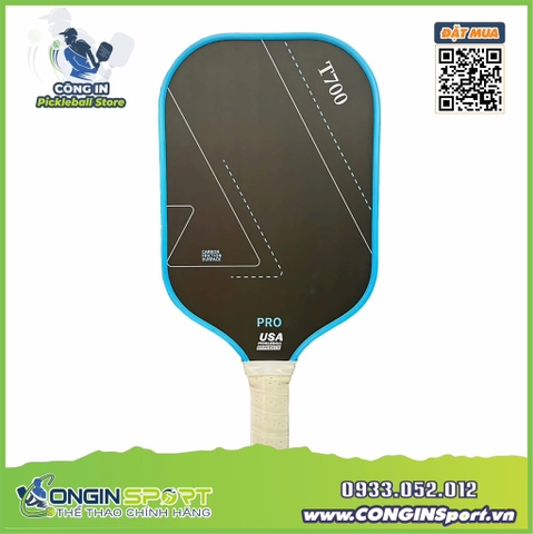 VỢT PICKLEBALL T700 PRO CARBON FIBER - Mặt nhám, chất lượng, đa dạng màu sắc